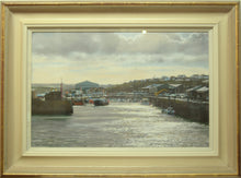 Load image into Gallery viewer, Padstow Harbour by Peter Barker RSMA - P E T E R B A R K E R F I N E A R T