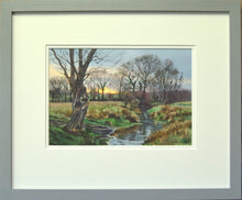 Load image into Gallery viewer, Sundown over the River Chater, by Peter Barker