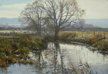 Load image into Gallery viewer, Winter Grazers near Gretton by Peter Barker pastel
