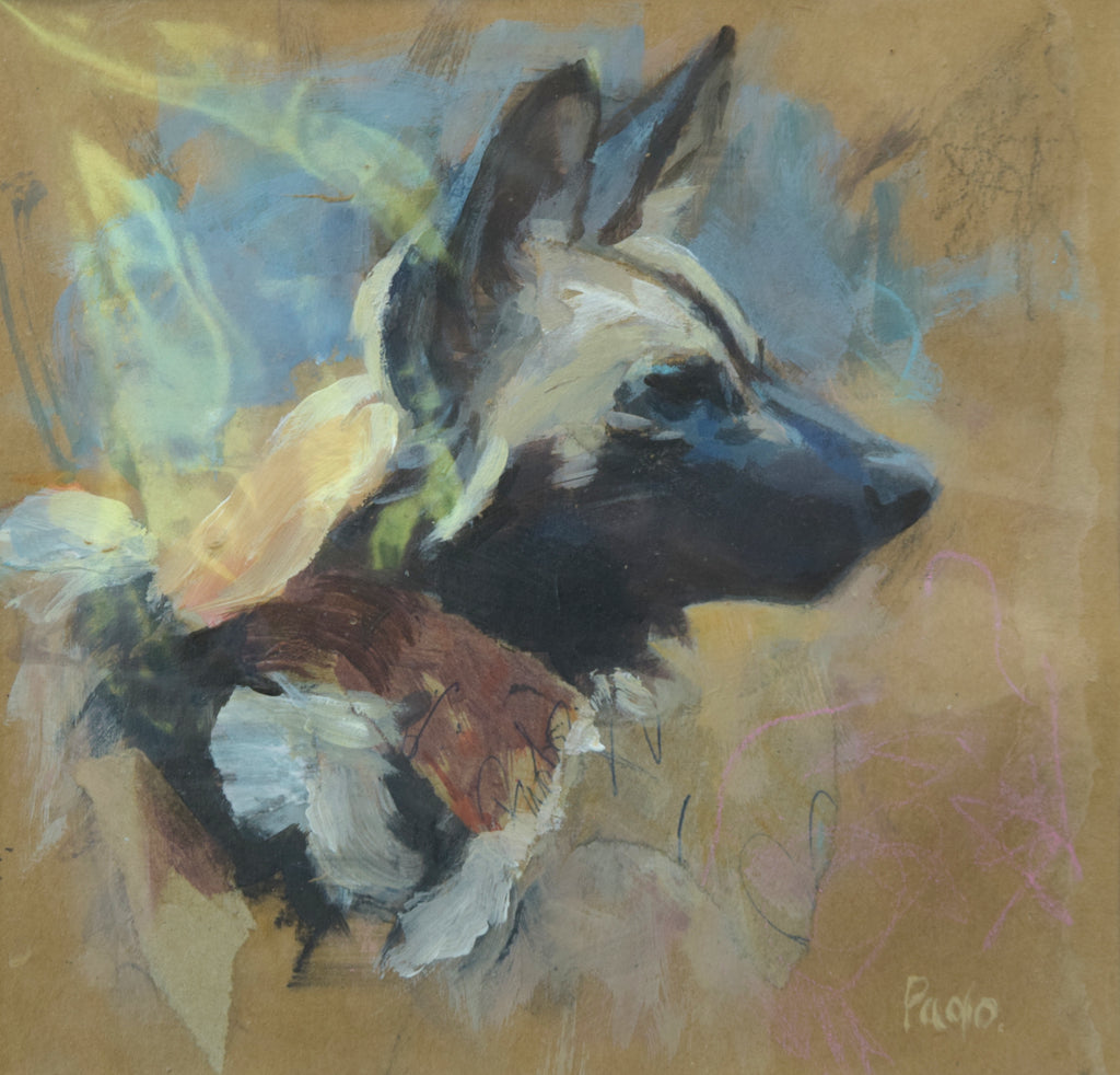 African Painted Dog, by Paul Powell