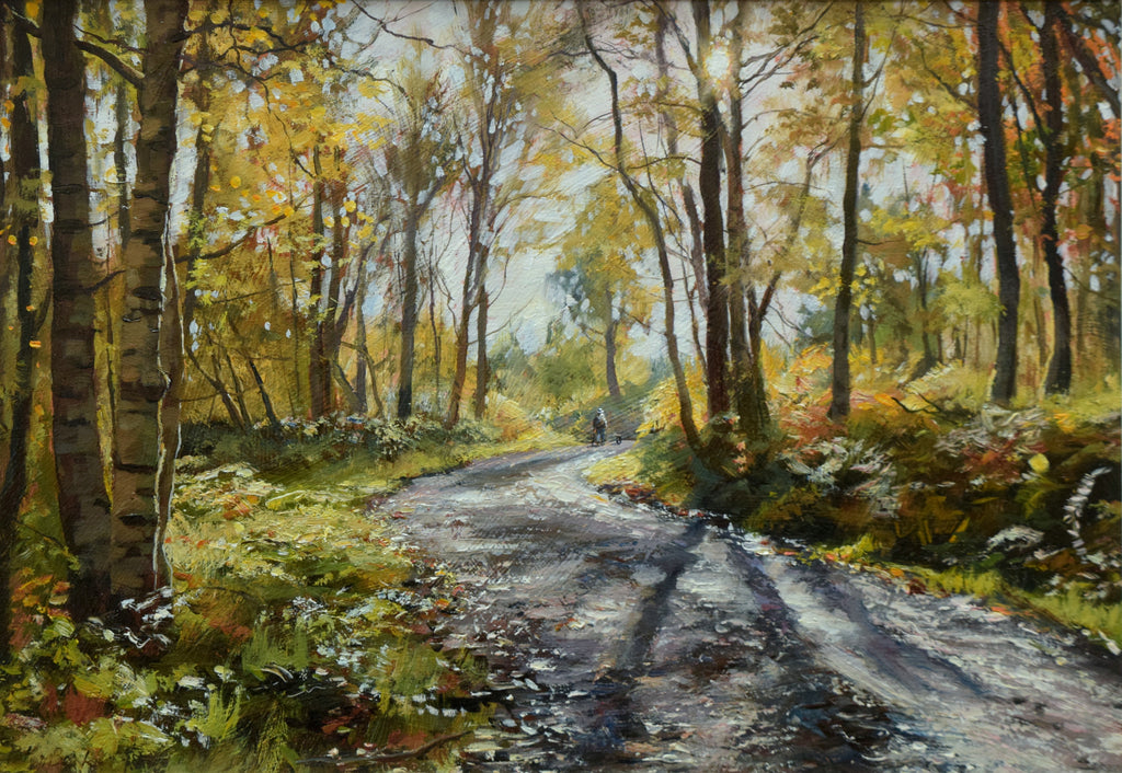 Autumn, Wray Forest, by Peter Barker RSMA