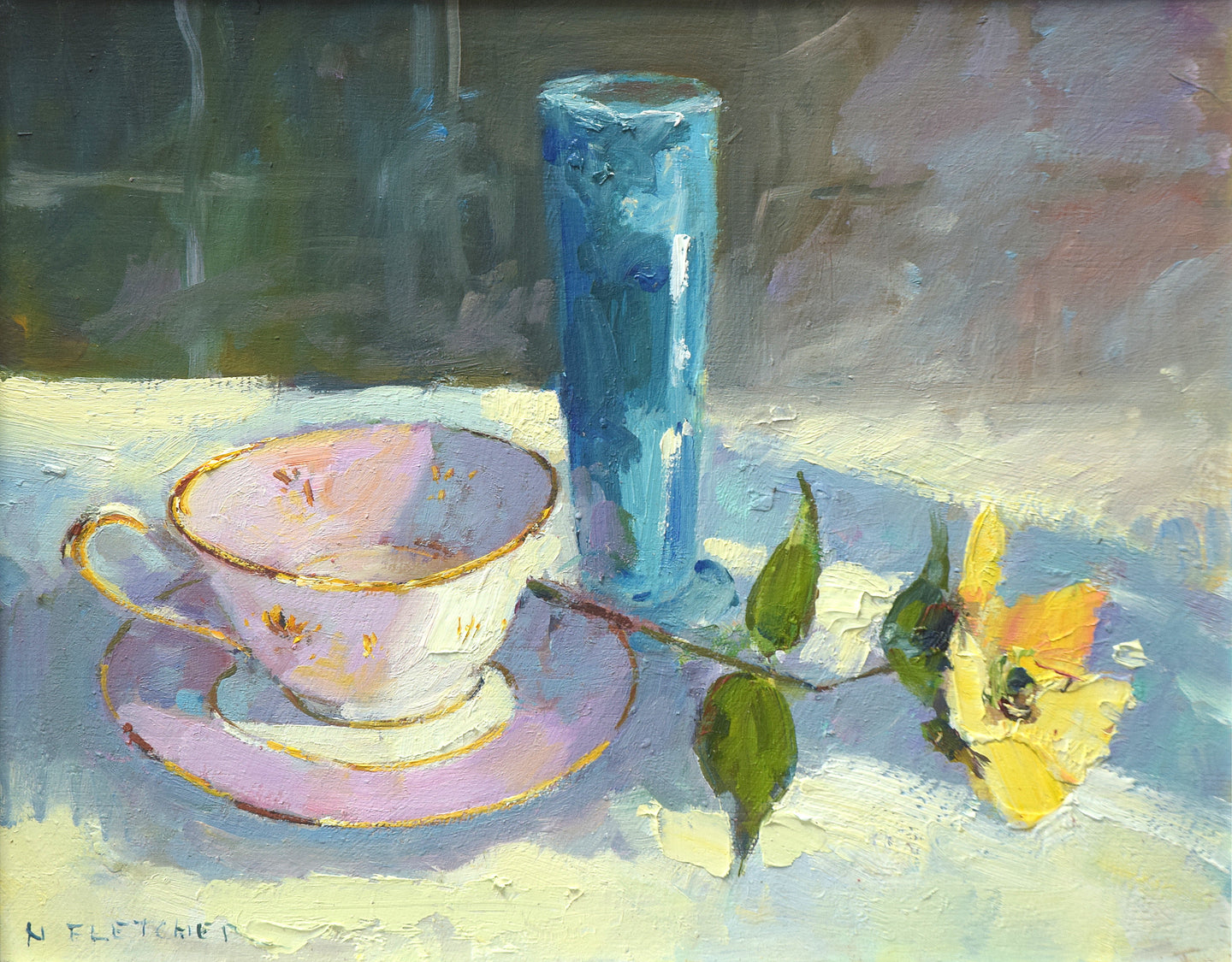Blue, Pink, Yellow, by Nigel Fletcher