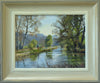 By the Canal at Cromford, by Peter Barker RSMA