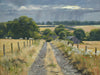 Distant Shower, by Peter Barker