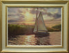 Evening Sail on the Broads, by Jenny Aitken RSMA