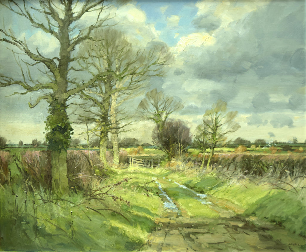 February Bridleway, by John Lines