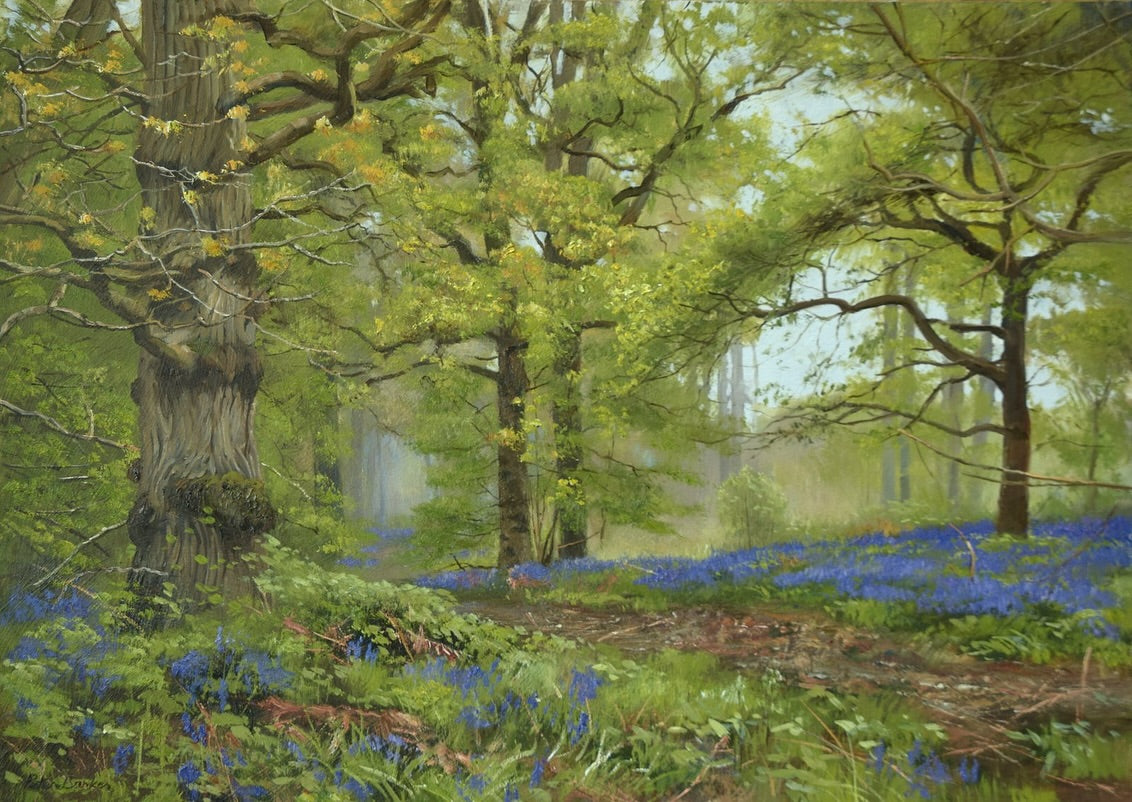 Glorious April, by Peter Barker RSMA