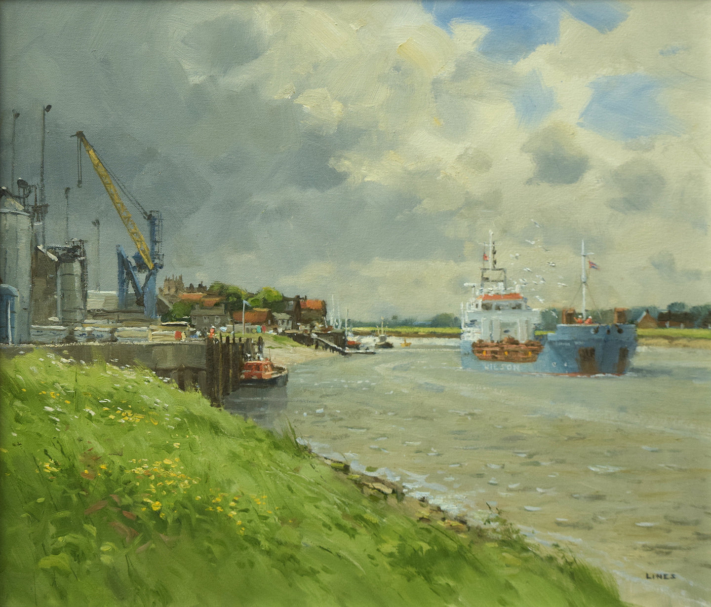Kings Lynn Departure, by John Lines