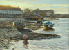 Late Afternoon, Burnham Overy staithe, by Peter Barker RSMA