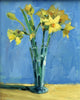 Narcissi in Blue Jar, by Nigel Fletcher