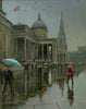 National Gallery, London, Rain Reflections,by Chris Slater