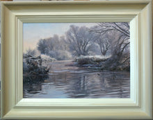 Load image into Gallery viewer, Nene Weir Backwater - P E T E R     B A R K E R     F I N E     A R T 
