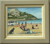 Newquay Beach, cornwall, by Chris Slater RSMA