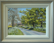Load image into Gallery viewer, Oaks, Cow Parsley and Barns, by Peter Barker - P E T E R     B A R K E R     F I N E     A R T 
