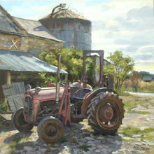 Load image into Gallery viewer, Old Fergie in the Yard, by Peter Barker

