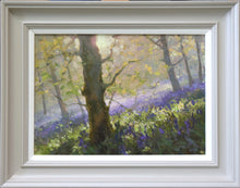 Load image into Gallery viewer, Painting in the Bluebells, by Jenny Aitken RSMA
