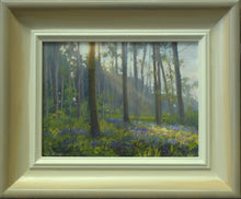 Load image into Gallery viewer, Pines and Bluebells, Barnsdale - P E T E R     B A R K E R     F I N E     A R T 

