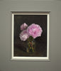 Peonies in a Glass Jar, by Rosemary Lewis
