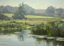 Load image into Gallery viewer, September Riverside, by Peter Barker RSMA - P E T E R     B A R K E R     F I N E     A R T 
