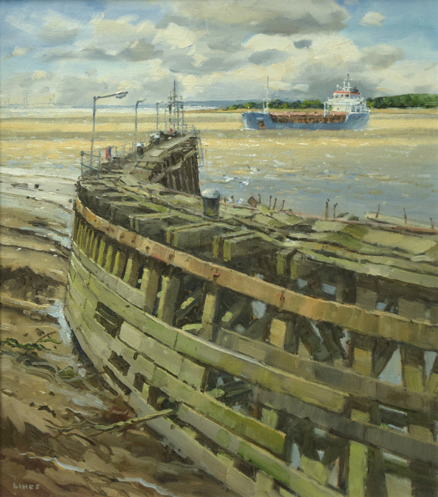 Sharpness Morning, by John Lines RSMA