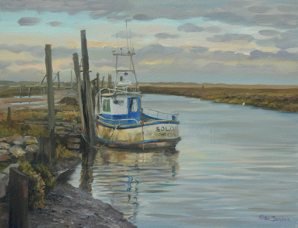 Solo at Thornham, by Peter Barker