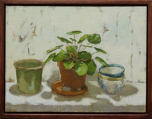 Load image into Gallery viewer, Still Life with a Money Plant and Shadows, by Fiona Carver
