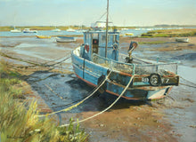 Load image into Gallery viewer, Summer Mooring, Brancaster Staithe, by Peter Barker
