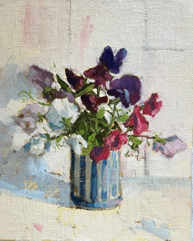 Summer Sweet Peas, by Fiona Carver