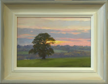 Load image into Gallery viewer, ‘Sunset Through the Great Oak at Lyndon’, by Peter Barker - P E T E R     B A R K E R     F I N E     A R T 
