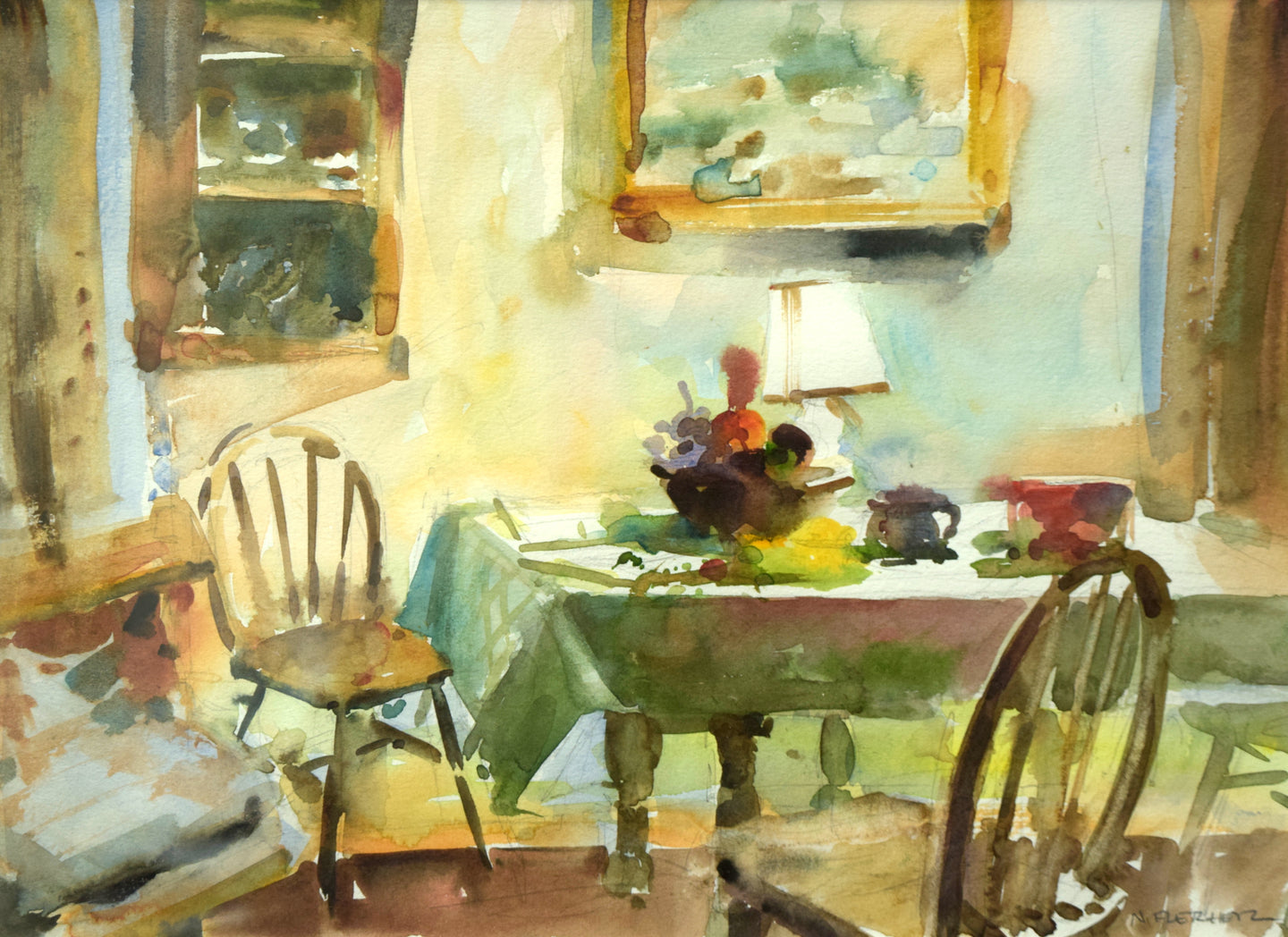 Table and Chairs, by Nigel Fletcher
