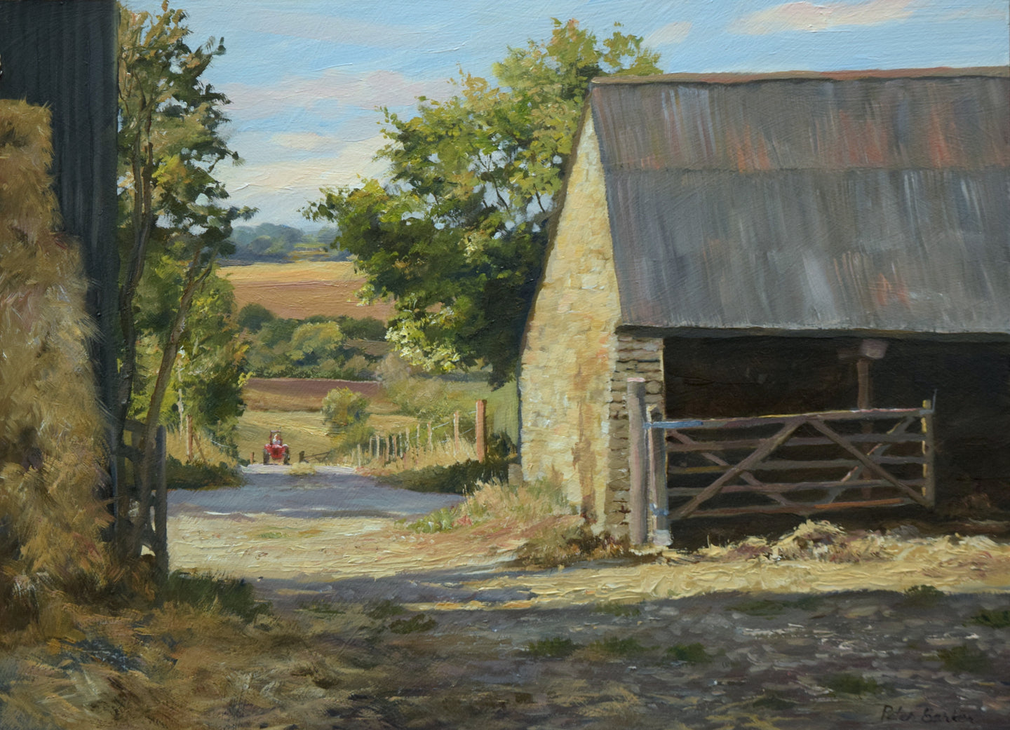 The Farmyard, by Peter Barker