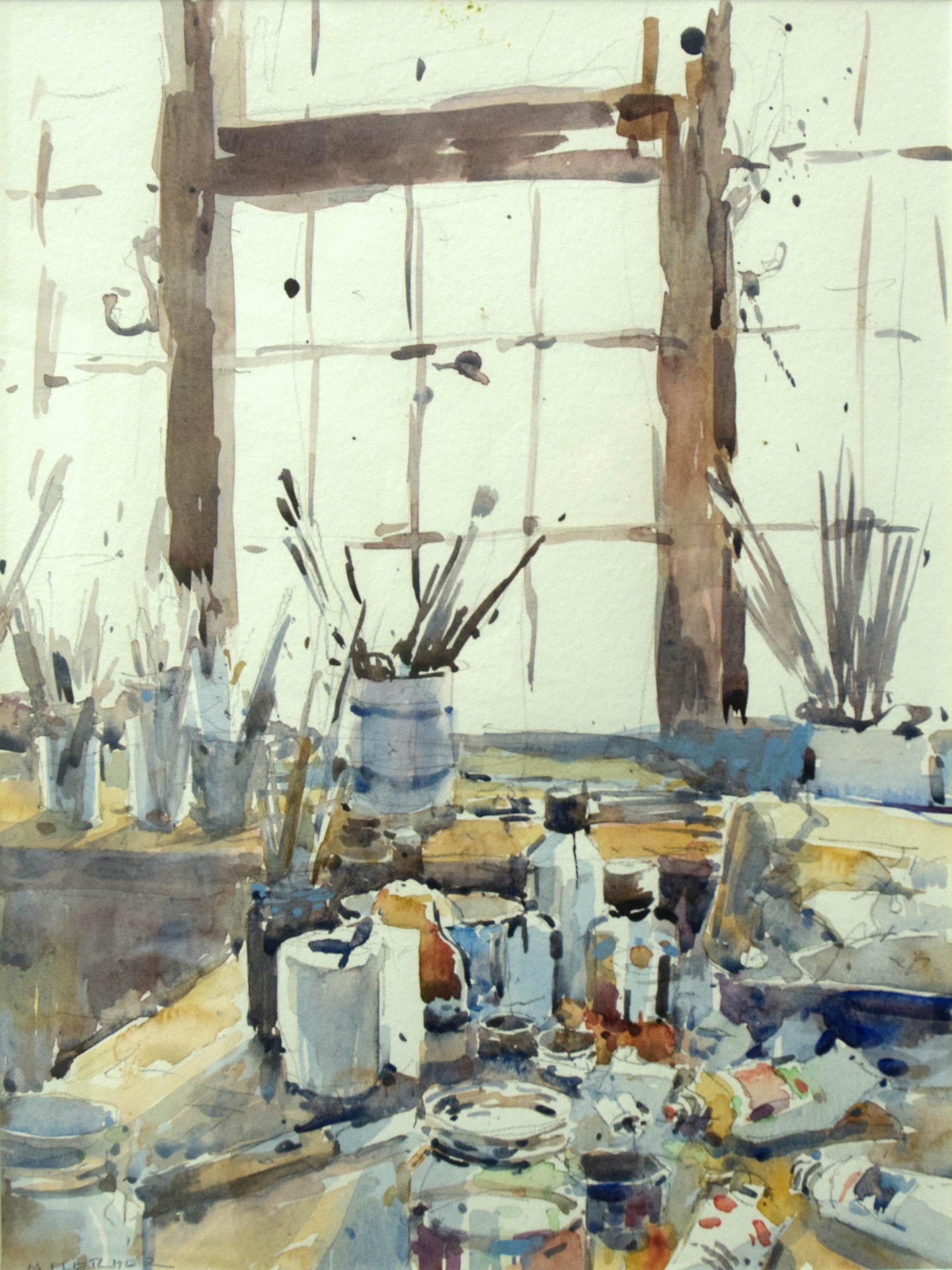 Studio Window, by Nigel Fletcher