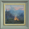 Tom's Bonfire, by Peter Barker - P E T E R     B A R K E R     F I N E     A R T 