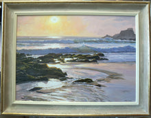 Load image into Gallery viewer, Trevone Bay Rollers, by Peter Barker RSMA
