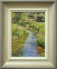 Upstream to Duddington Bridge, by Peter Barker - P E T E R     B A R K E R     F I N E     A R T 