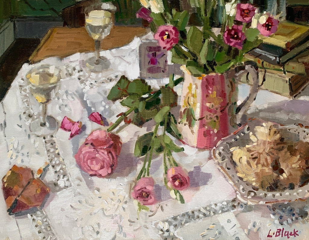 Valentine Roses, by Lizzie Black - P E T E R     B A R K E R     F I N E     A R T 