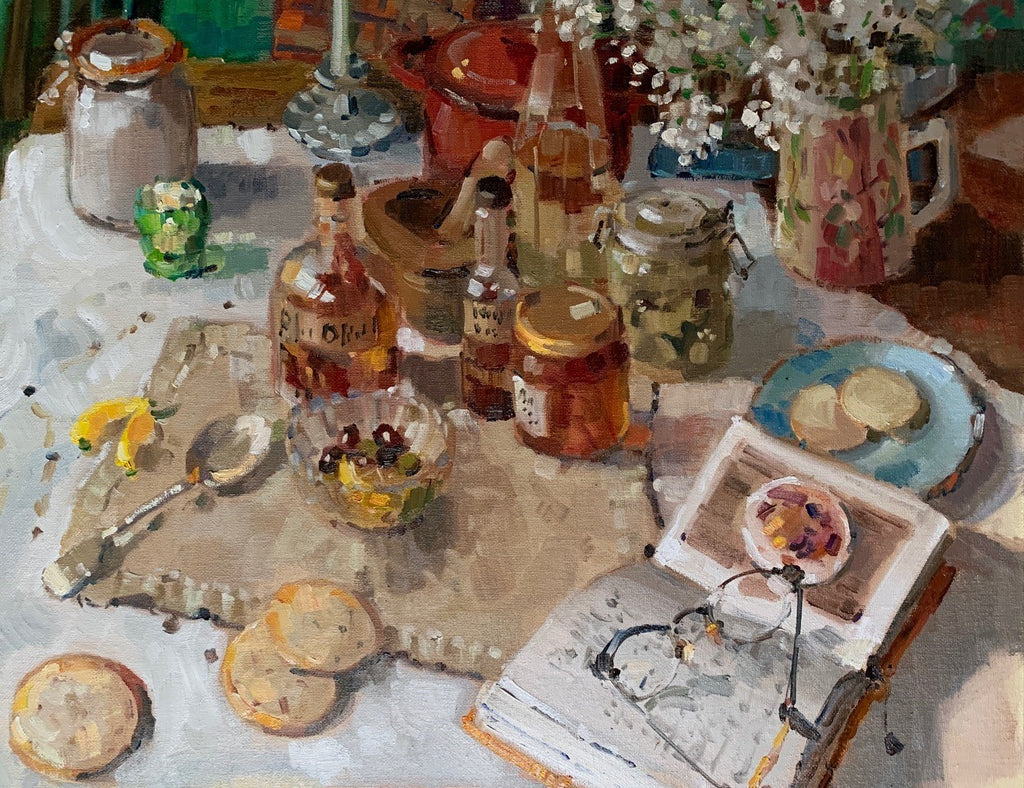 Winter Preserves, by Lizzie Black - P E T E R     B A R K E R     F I N E     A R T 