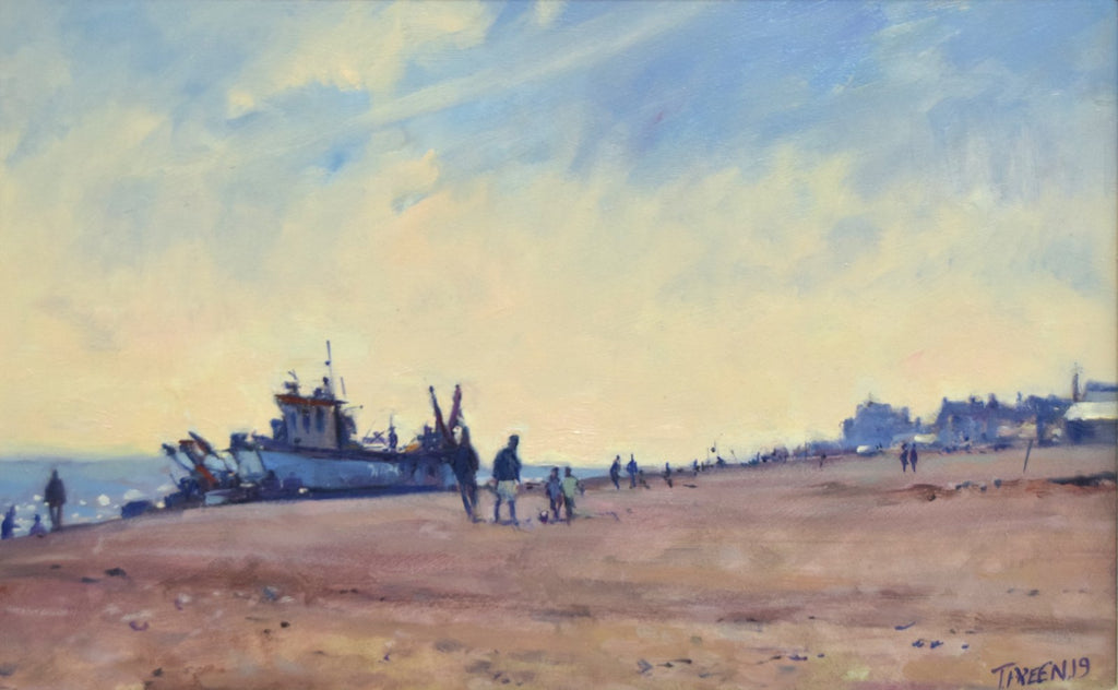 Beach Scene, Aldeburgh by Terry Preen