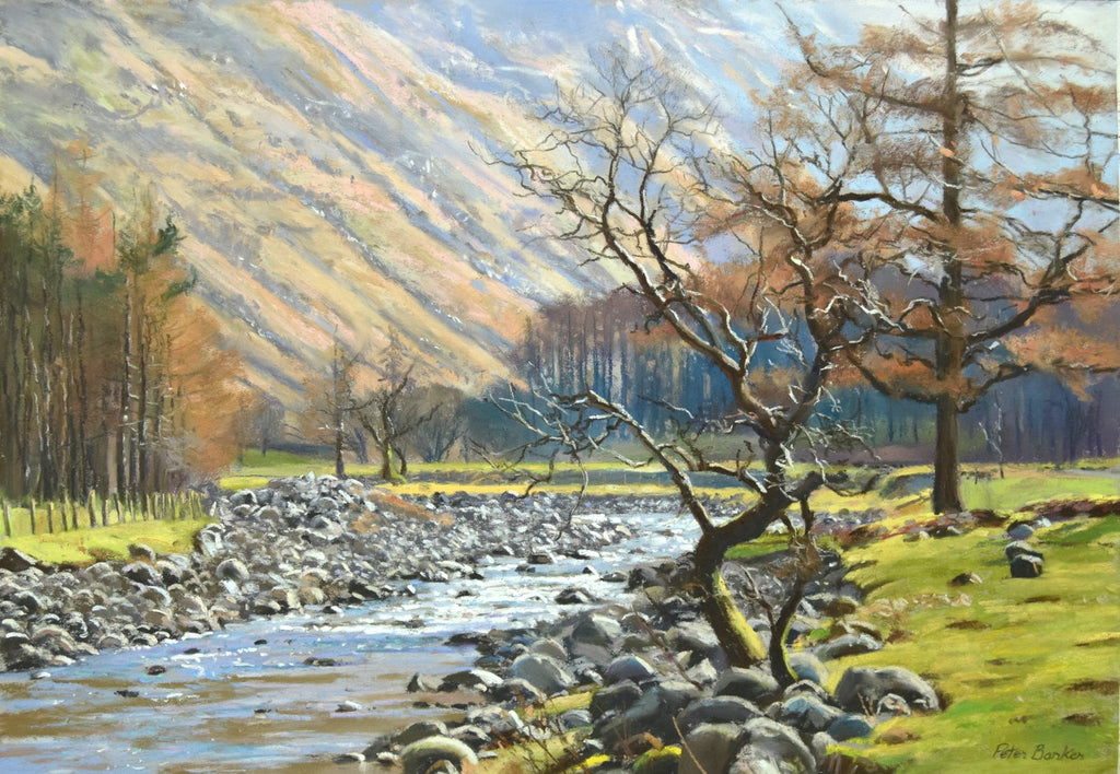 Bright Day, Stonethwaite Beck, by Peter Barker