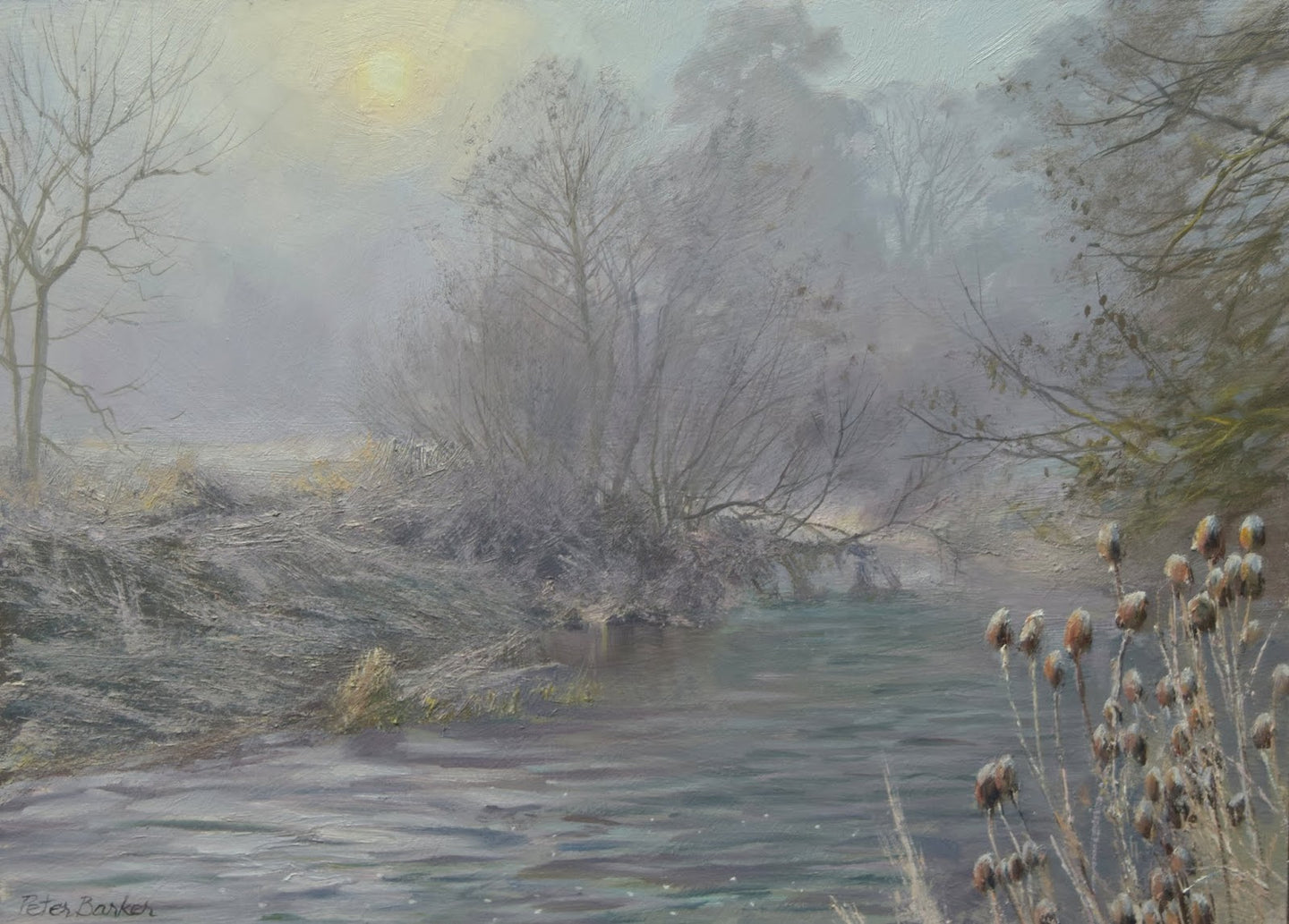 Clearing Fog at Duddington, by Peter Barker