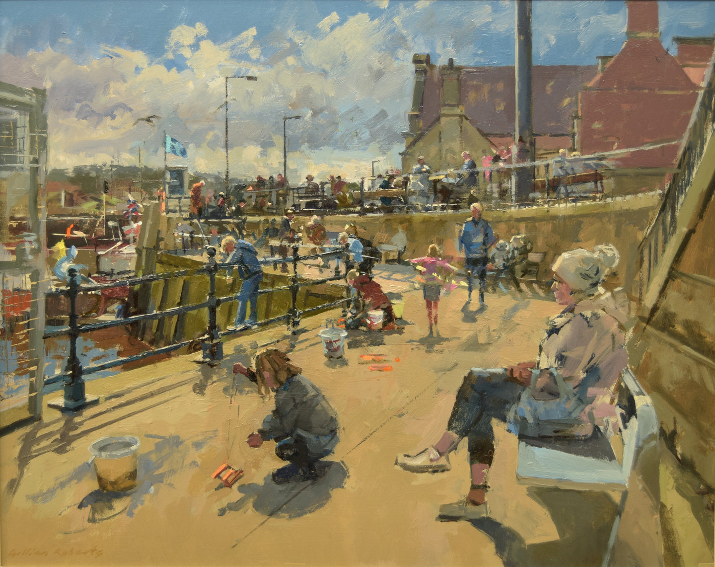 Crabbing at Whitby