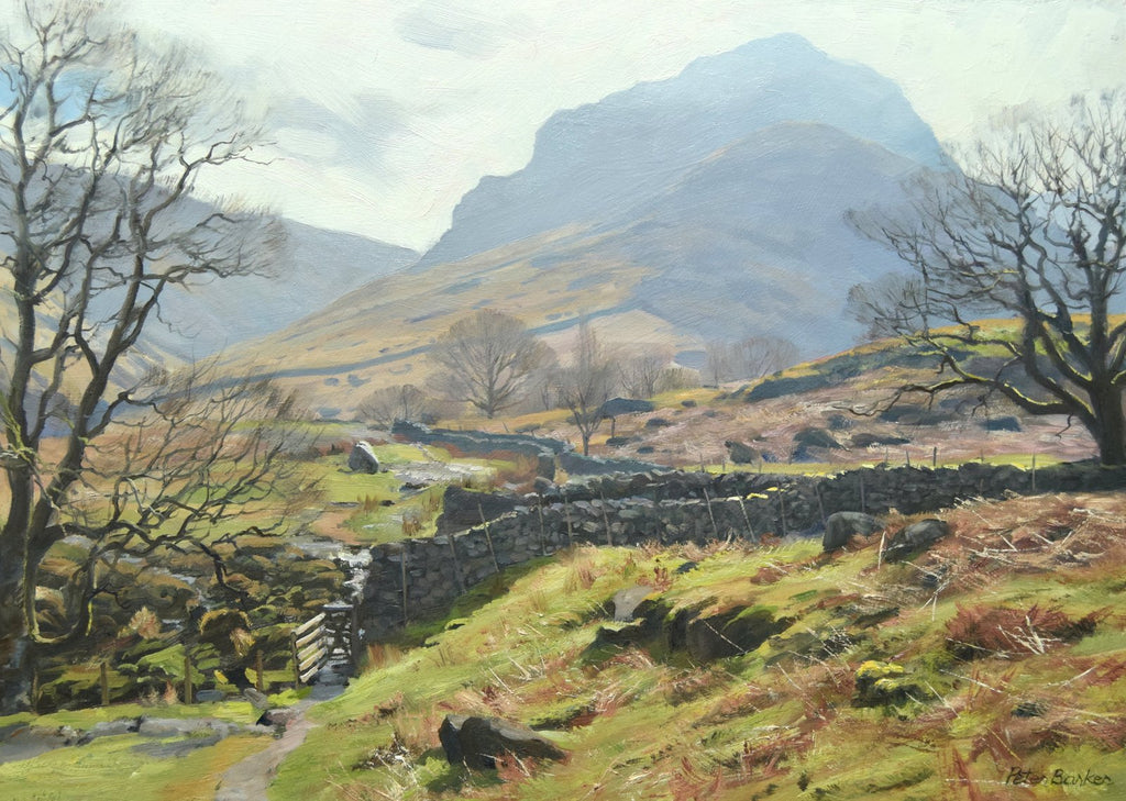 Eagle Crag, above Stonethwaite Fells, by Peter Barker