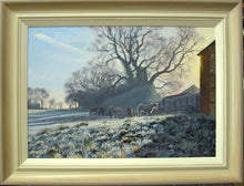 Load image into Gallery viewer, Ponies in the Frost, by Peter Barker
