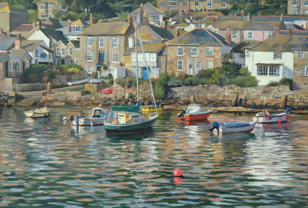 Shimmering Water, Mousehole, by Peter Barker
