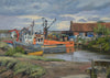 Working Boats, Brancaster Staithe, by Peter Barker