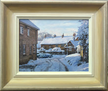 Load image into Gallery viewer, Back-Lane-Cottages-by-Peter-Barker-RSMA
